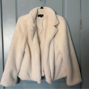Love Tree Faux Fur Jacket